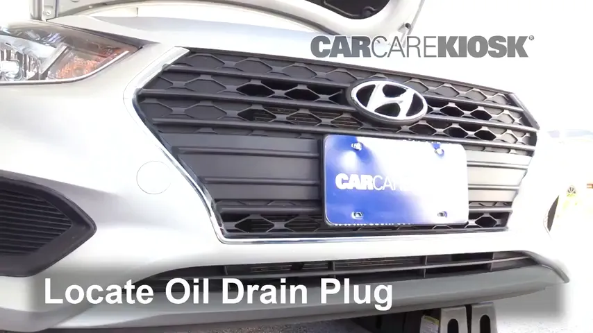 2018 Hyundai Accent SEL 1.6L 4 Cyl. Huile Changer l'huile et le filtre à huile